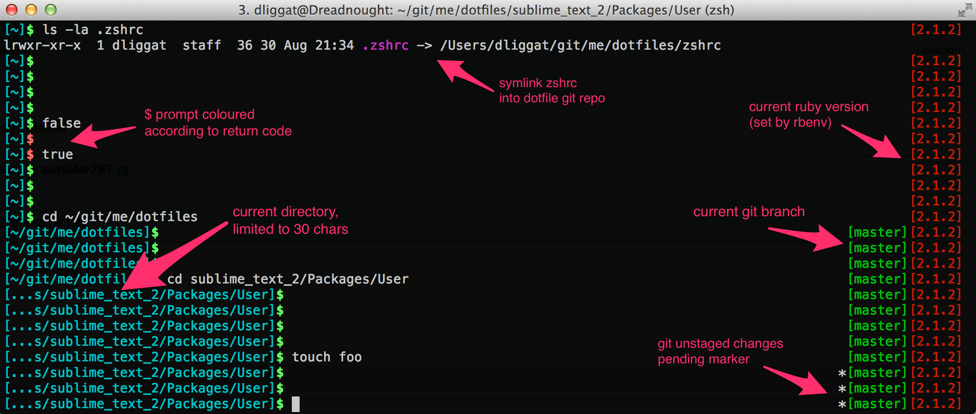 Zsh Prompt